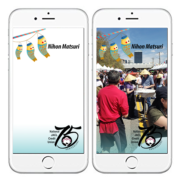 Snap Chat Template for Nihon Matsuri